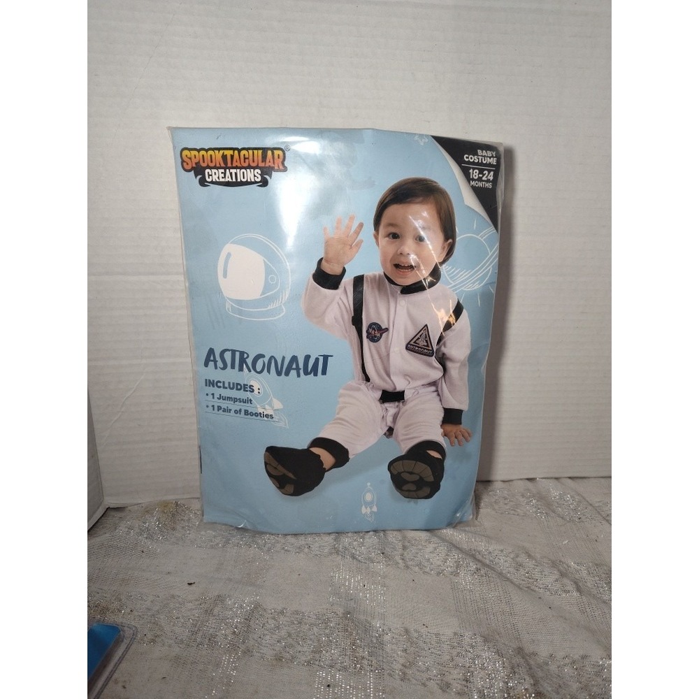 Spooktacular Creations NASA JR Astronaut Costume Baby‎ 18-24 Months Space Suit